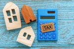 Property Tax Concept Stock Photo