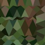 Castleton Green Abstract Low Polygon Background Stock Photo