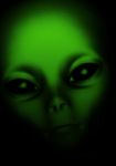 Alien,3d Illustration Concept Background Stock Photo