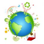 Recycle Globe Stock Photo