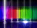 Color Glow Indicates Colorful Background And Chromatic Stock Photo