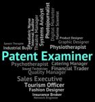 Patent Examiner Means Performing Right And Analyst Stock Photo