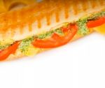 Panini Sandwich Stock Photo