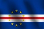 Flag Of Cape Verde -  Illustration Stock Photo