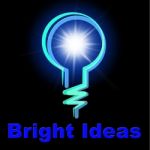 Light Bulb Indicates Ideas Innovations And Thoughts Stock Photo