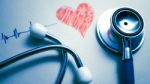 Stethoscope And Heart Painted Stock Photo