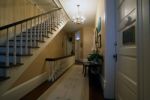 Staircase And A Hallway Inside Historic House Stock Photo