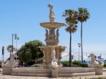 Estepona, Andalucia/spain - May 5 : Fountain At The Junction Of Stock Photo