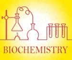 Biochemistry Research Represents Analysis Instruments And Assessment Stock Photo