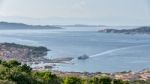 View Down To Palau In Sardinia Stock Photo
