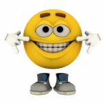 Happiness Emotiguy Stock Photo