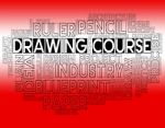 Drawing Course Indicates Creative Sketching And Design Stock Photo