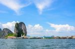 Koh Panyee Or Punyi Island In Summer Stock Photo