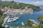 The Bay Of Portofino Stock Photo