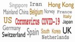 Countries With Confirmed Coronavirus Cases. Chinese Wuhan Virus Stock Photo