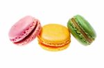 Colorful Macaroons Stock Photo