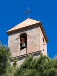Casares, Andalucia/spain - May 5 : Church Tower In Casares Spain Stock Photo