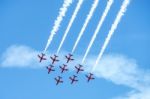 Airbourne Airshow At Eastbourne 2014 Stock Photo