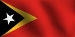 Flag Of East Timor -  Illustration Stock Photo
