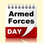 Armed Forces Day Represents Usa Calendar And Event Stock Photo