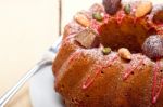 Chestnut Cake Bread Dessert Stock Photo