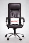 Vacancy Chair Stock Photo