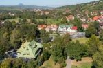 Bran, Transylvania/romania - September 20 : View Of Bran From Dr Stock Photo