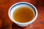 Japanese Hot Tea Stock Photo