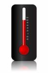 Thermometer Symbol Stock Photo