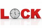 Time And Lock Stock Photo