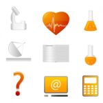 Science And Technology Icon Stock Photo
