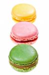 Colorful Macaroons Stock Photo