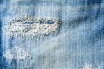 Background Of Blue Jeans Lack Stock Photo