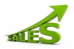 Sales Growth Stock Photo