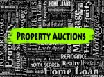 Property Auctions Represents Real Estate And Apartment Stock Photo