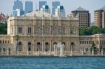 Istanbul, Turkey - May 24 : View Of Dolmabahce Palace And Museum In Istanbul Turkey On May 24, 2018 Stock Photo