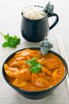 Chicken Curry Stock Photo