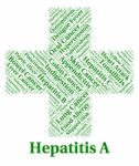 Hepatitis A Shows Ill Infirmity And Inflammatory Stock Photo
