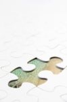 Puzzle Piece Concept Stock Photo