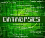 Databases Word Meaning Computing Info And Words Stock Photo