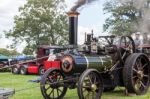 Traction Engine At Rudwick Steam Fair Stock Photo