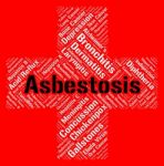 Asbestosis Word Means Ill Health And Afflictions Stock Photo