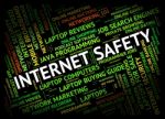 Internet Safety Represents World Wide Web And Beware Stock Photo