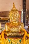 Phuket, Thailand - Sept 12, 2015: Strange Buddha Statue At Prato Stock Photo