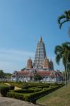 Wat Yan Sang Wararam Woramahawihan Temple, Pattaya, Chonburi Province, Thailand Stock Photo