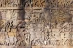 Angkor Wat Stylized Art Of Ancient Stock Photo