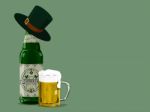 St Patrick's Day Beer Stock Photo
