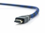Hdmi Cable On A White Background Stock Photo