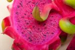 Fresh Dragon Fruit Stock Photo