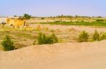 Rural Landscape In Sudan Stock Photo
